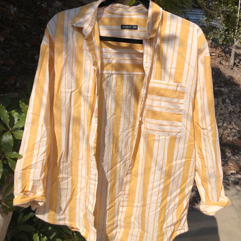 Cotton on button up shirt